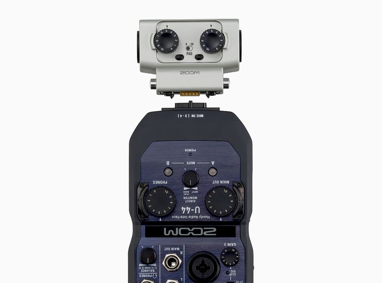 ZOOM U-44 ハンディオーディオインタフェース ZOOMU-44 Handy Audio Interface 【4in/4out】【iPad対応】【Web